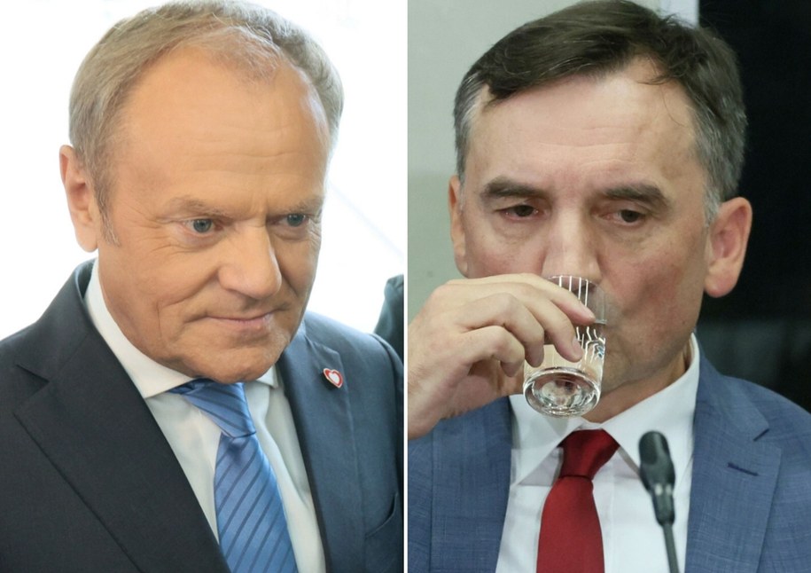 Donald Tusk, Zbigniew Ziobro /Paweł Wodzyński /East News