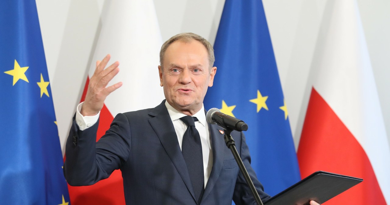 Donald Tusk został wskazany na kandydata na premiera przez partie koalicyjne /Piotr Molecki/East News /East News