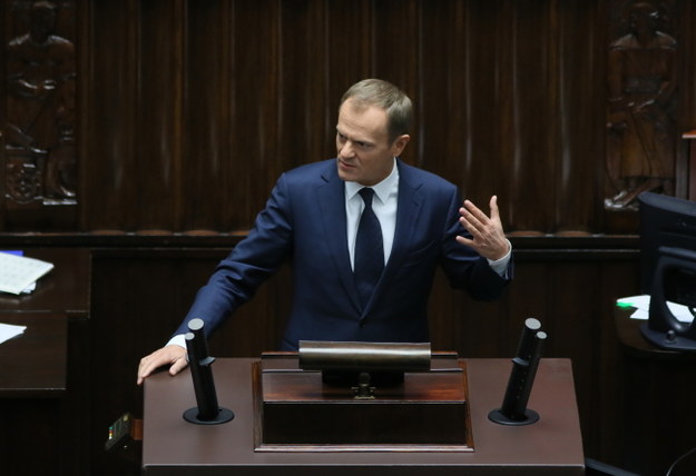 Donald Tusk /Leszek Szymański /PAP