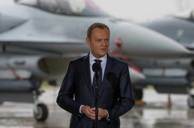 Donald Tusk /Grzegorz Michałowski /PAP