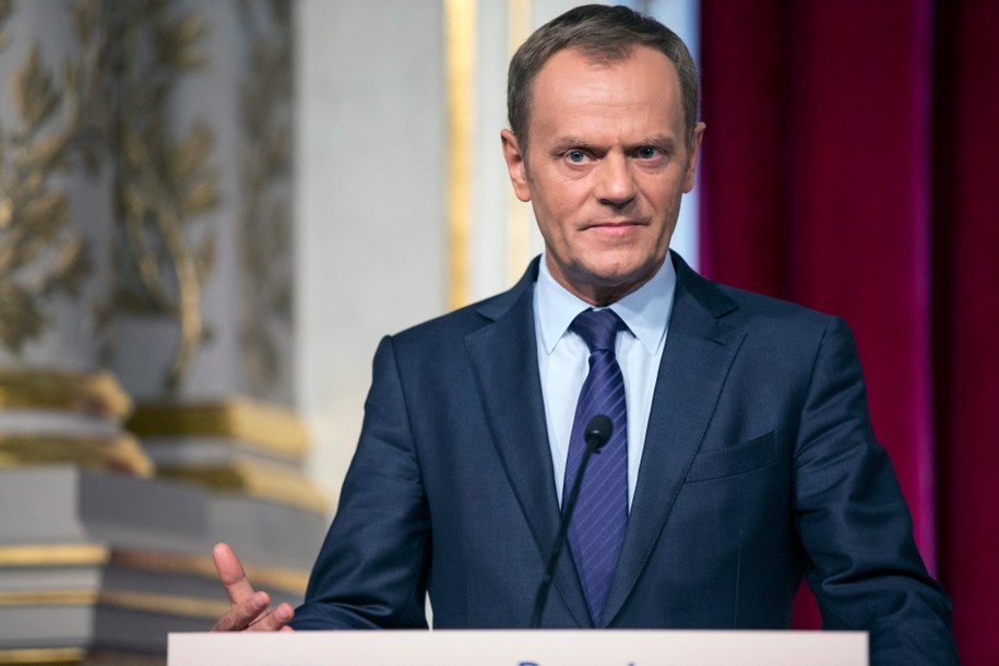 Donald Tusk /ETIENNE LAURENT /PAP/EPA