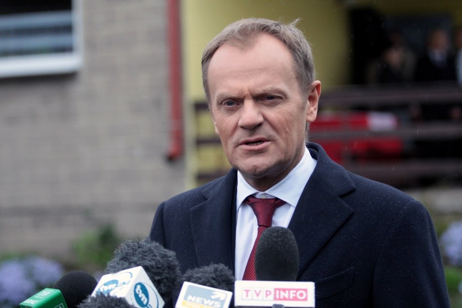 Donald Tusk / Waldemar Deska /PAP