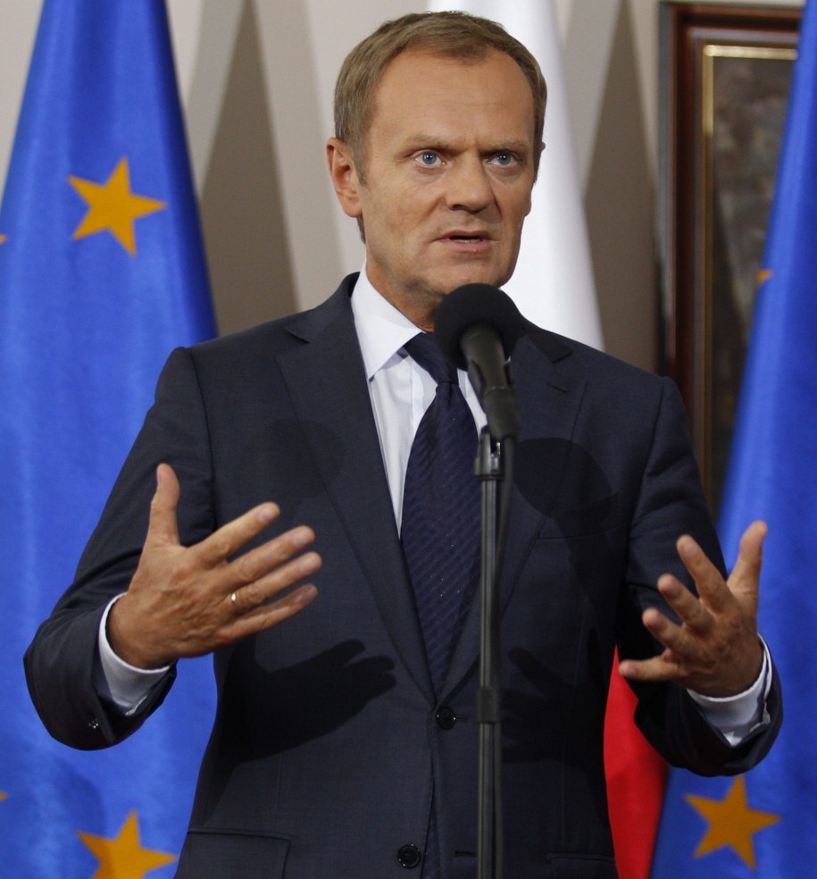 Donald Tusk /Andrzej Grygiel /PAP