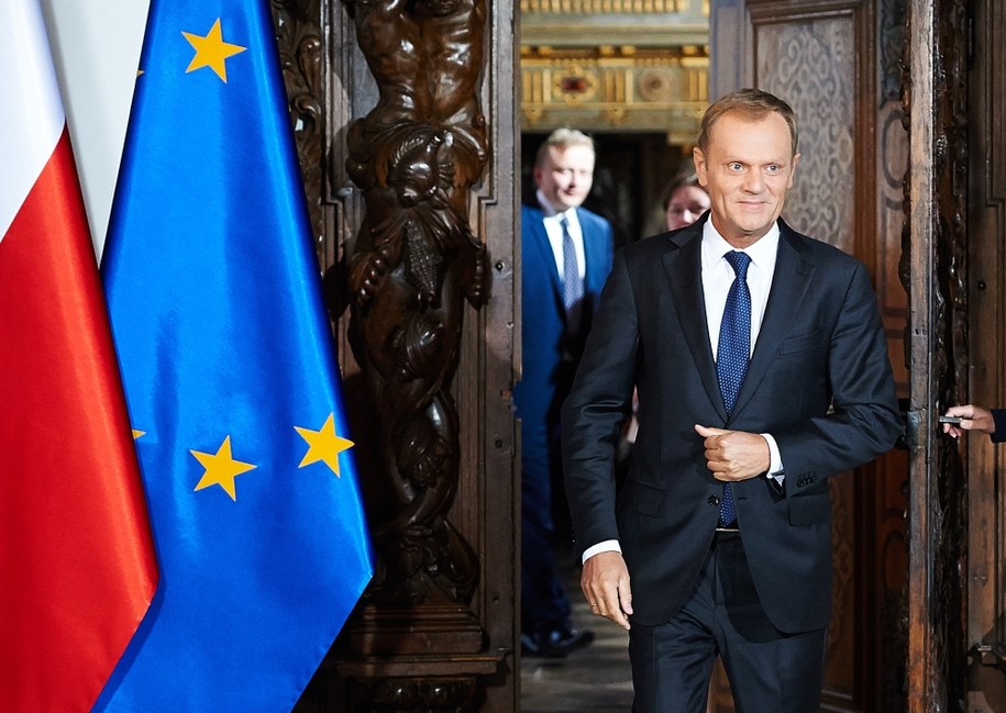 Donald Tusk /Adam Warżawa /PAP