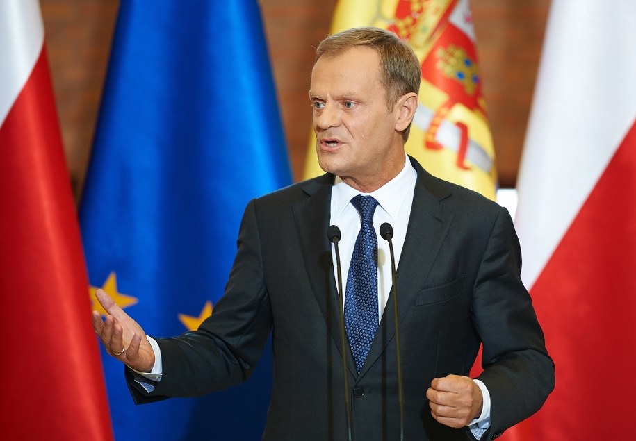 Donald Tusk /Adam Warżawa /PAP