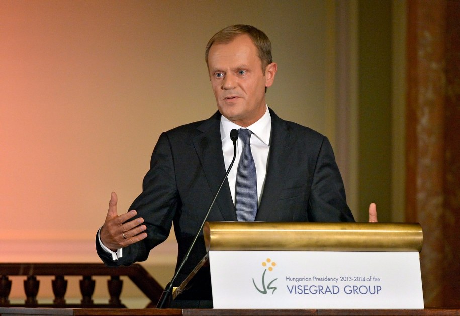 Donald Tusk /TIBOR ILLYES /PAP/EPA