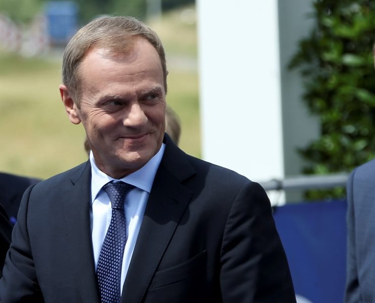 Donald Tusk /OLIVIER HOSLET /PAP/EPA