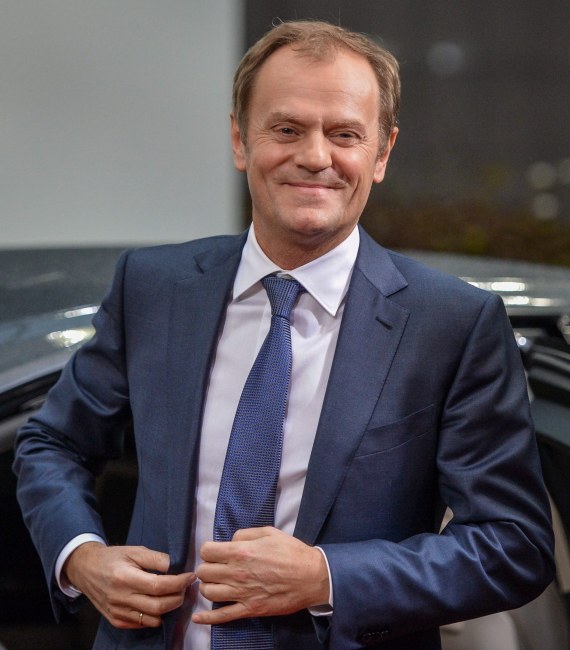Donald Tusk /PAP/EPA/STEPHANIE LECOCQ /PAP/EPA