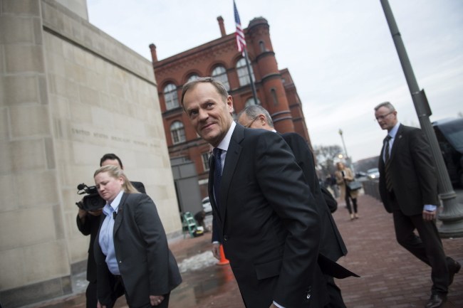 Donald Tusk /PAP/EPA/SHAWN THEW /PAP/EPA