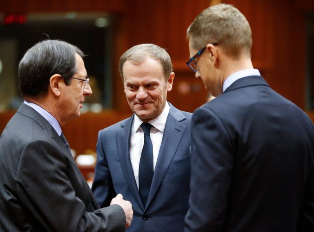 Donald Tusk /OLIVIER HOSLET /PAP/EPA