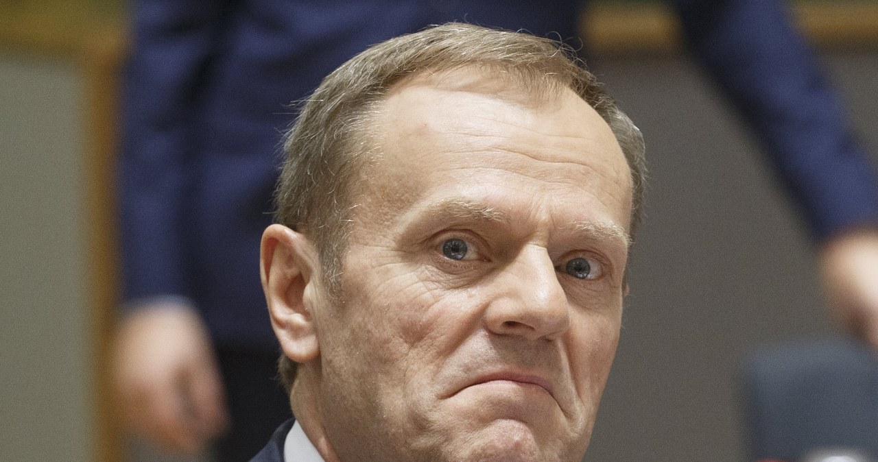 Donald Tusk /PAP/EPA/OLIVIER HOSLET /PAP/EPA