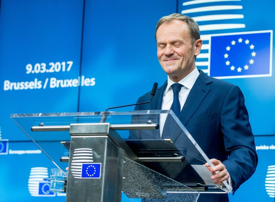 Donald Tusk /STEPHANIE LECOCQ  /PAP/EPA