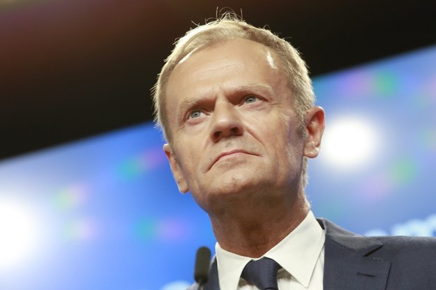 Donald Tusk /OLIVIER HOSLET /PAP/EPA