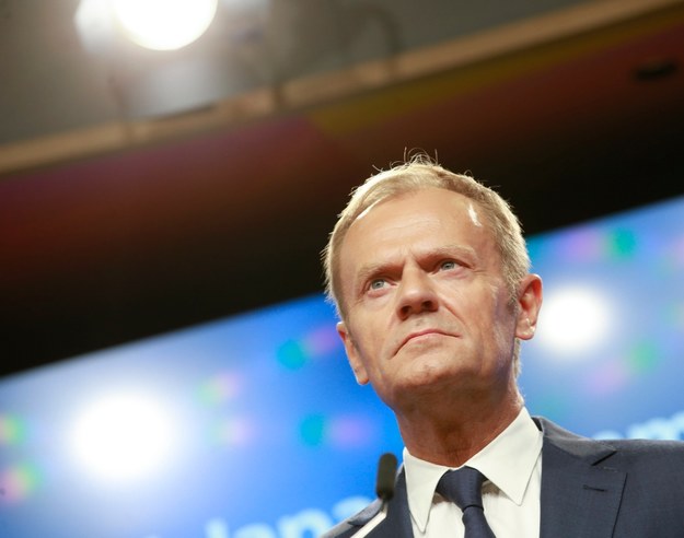 Donald Tusk /OLIVIER HOSLET /PAP/EPA