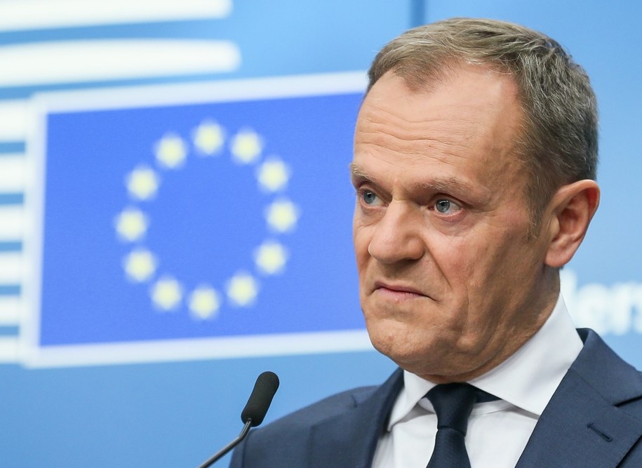 Donald Tusk /EPA/STEPHANIE LECOCQ  /PAP