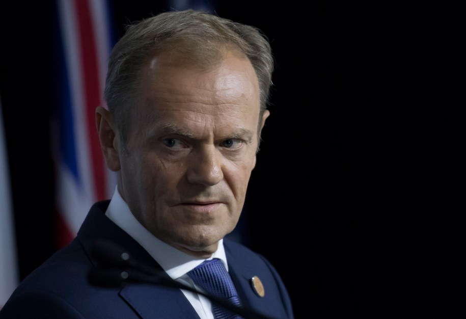 Donald Tusk /IAN LANGSDON /PAP/EPA