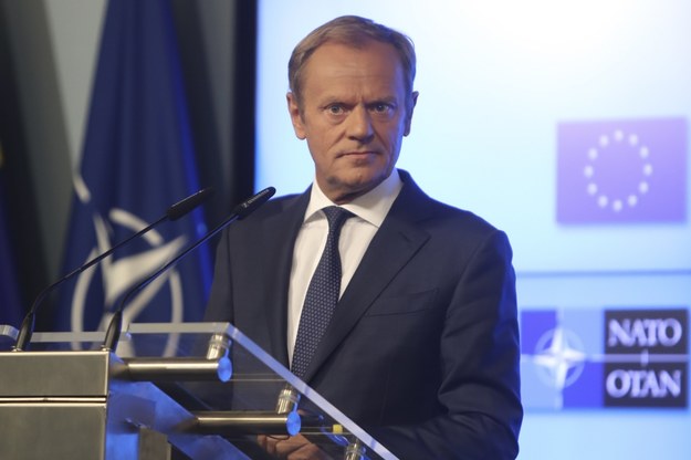 Donald Tusk /OLIVIER HOSLET /PAP/EPA