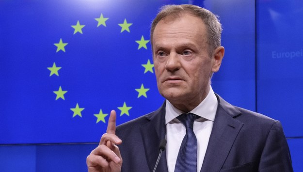 Donald Tusk /OLIVIER HOSLET /PAP/EPA