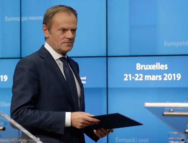 Donald Tusk /OLIVIER HOSLET /PAP/EPA