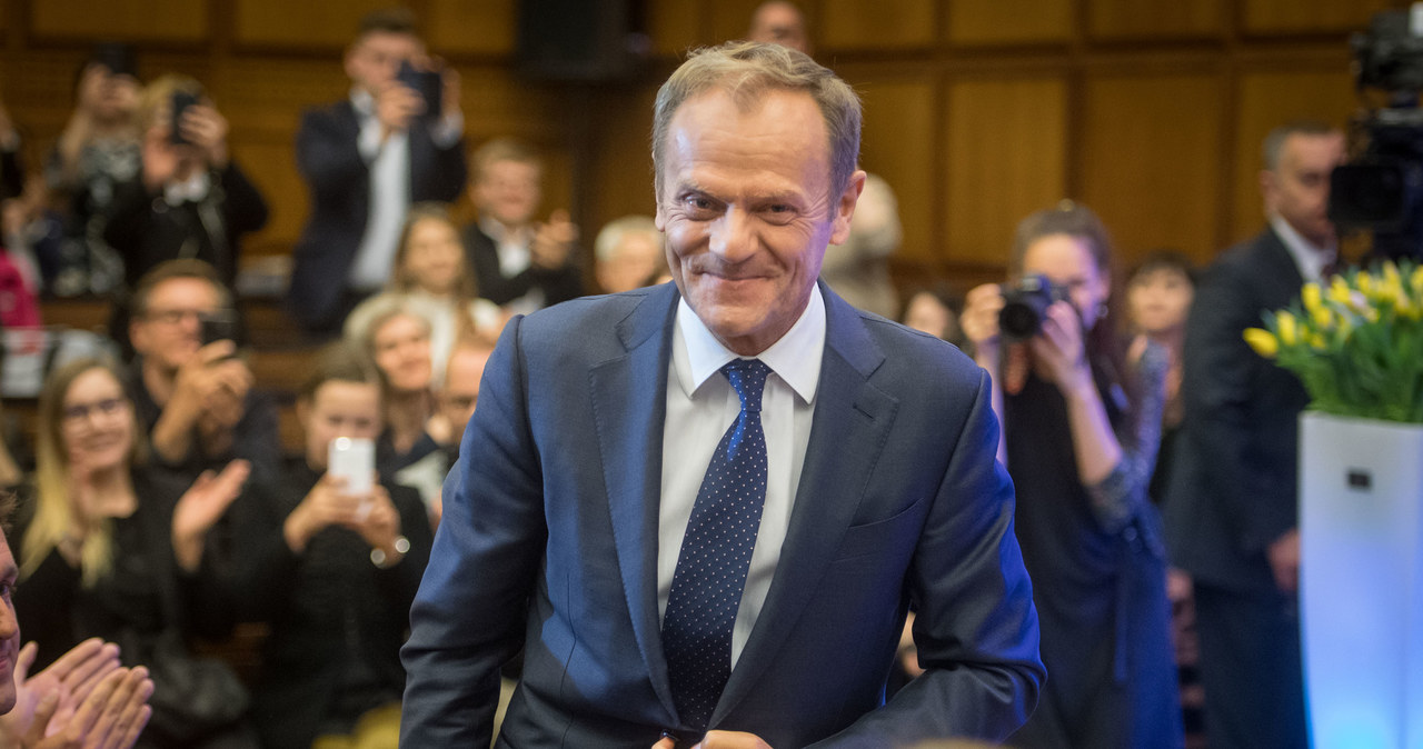 Donald Tusk /Jacek Domiński /Reporter