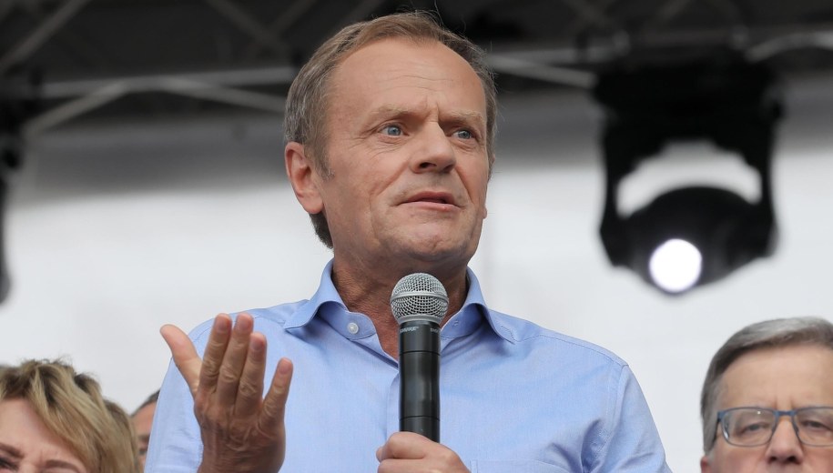 Donald Tusk /Paweł Supernak /PAP