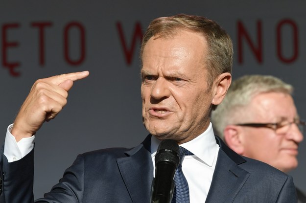 Donald Tusk / 	Adam Warżawa    /PAP