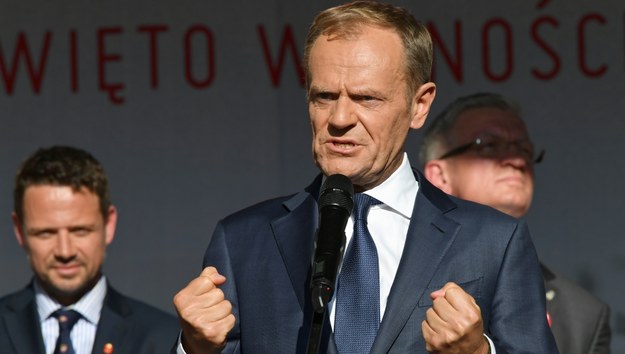 Donald Tusk / 	Adam Warżawa    /PAP