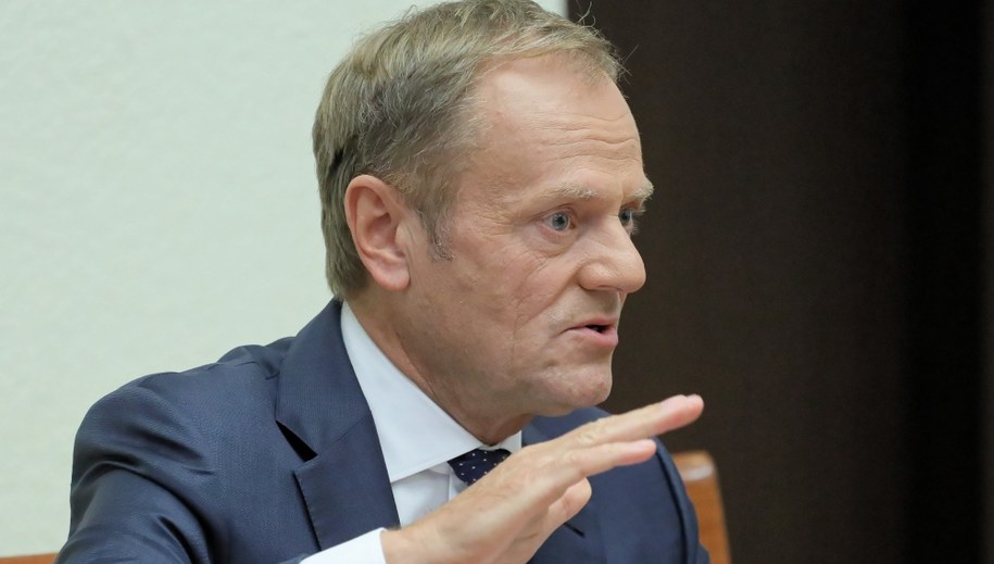 Donald Tusk /Paweł Supernak /PAP