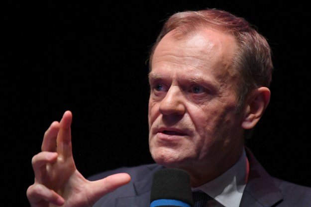 Donald Tusk / 	Adam Warżawa    /PAP