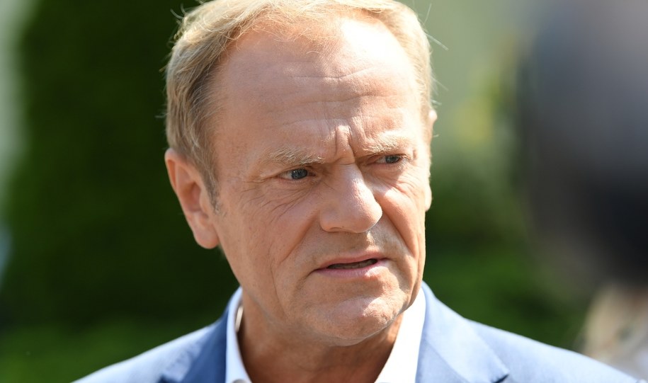 Donald Tusk / 	Adam Warżawa    /PAP