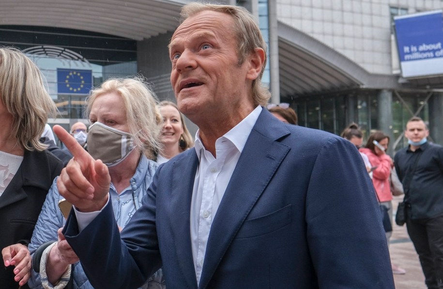 Donald Tusk /OLIVIER HOSLET /PAP/EPA