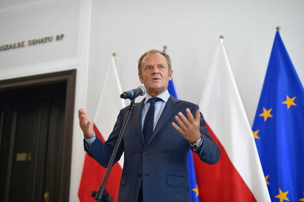 Donald Tusk / 	Marcin Obara  /PAP