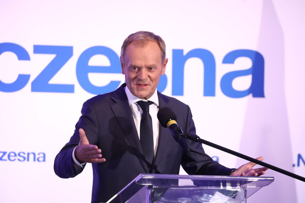 Donald Tusk /Tomasz Gzell /PAP