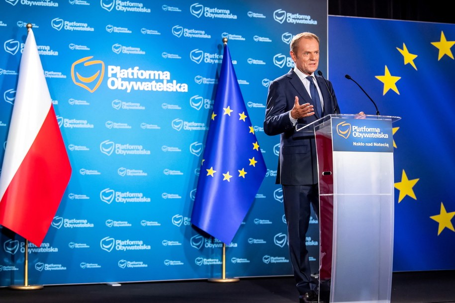 Donald Tusk /Tytus Żmijewski /PAP