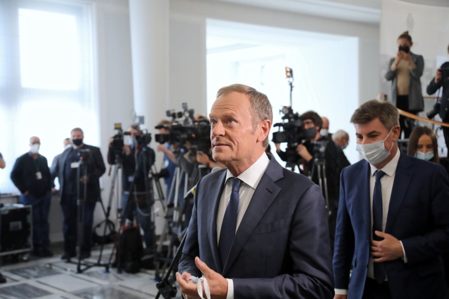 Donald Tusk /Wojciech Olkusnik /PAP