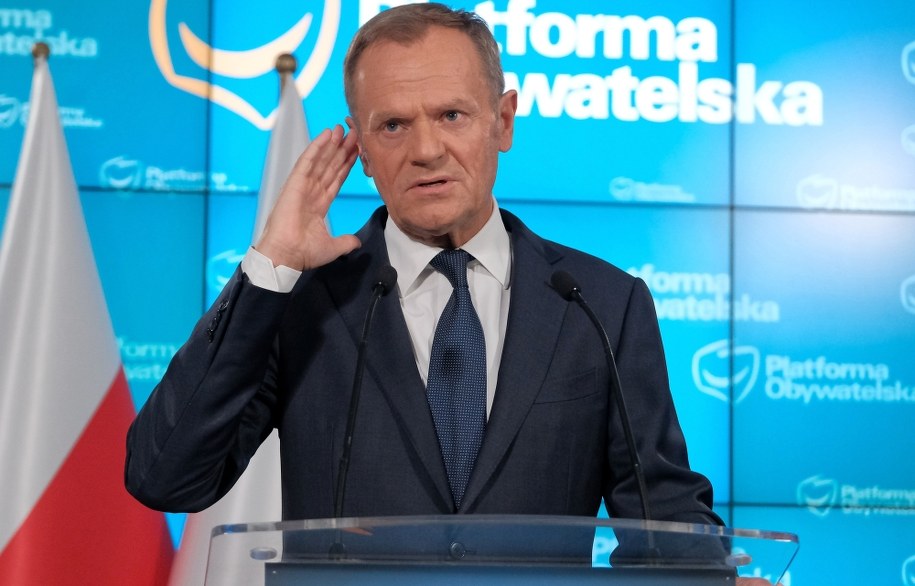 Donald Tusk /Mateusz Marek /PAP