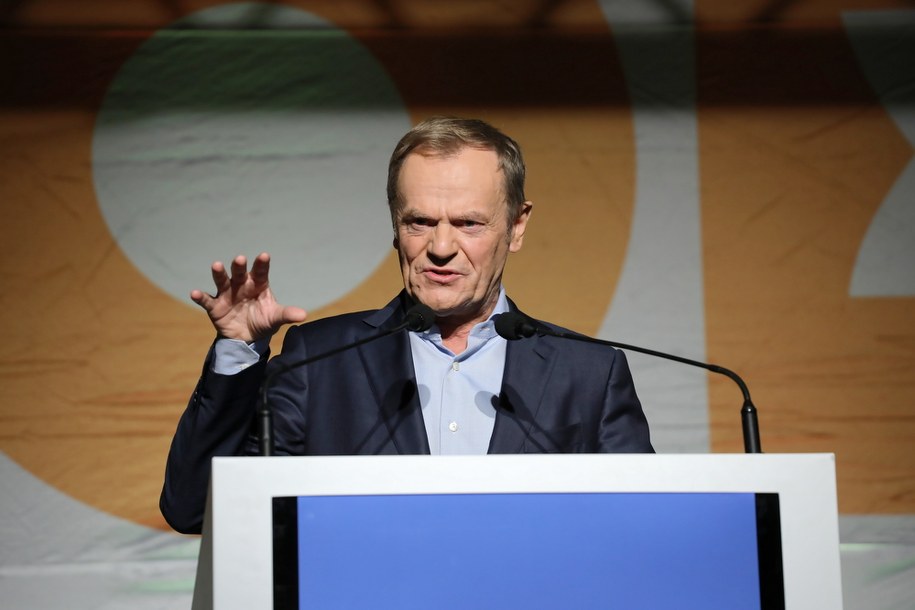 Donald Tusk /Wojciech Olkusnik  /PAP