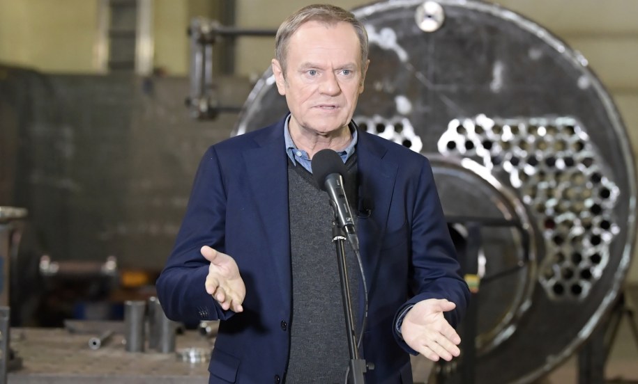 Donald Tusk /	Grzegorz Michałowski   /PAP