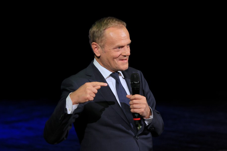 Donald Tusk / 	Lech Muszyński    /PAP