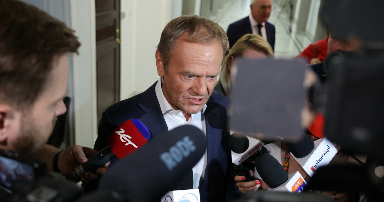 Donald Tusk /Andrzej Iwańczuk /Reporter