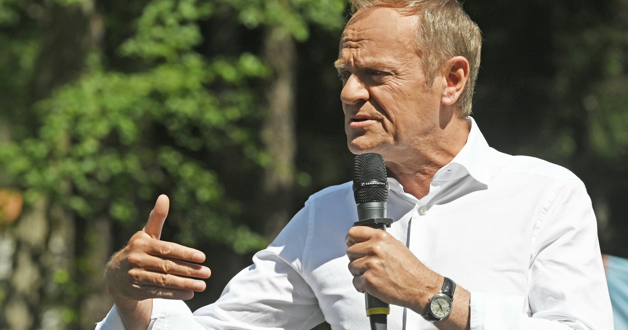 Donald Tusk /Marek Lasyk/REPORTER  /East News