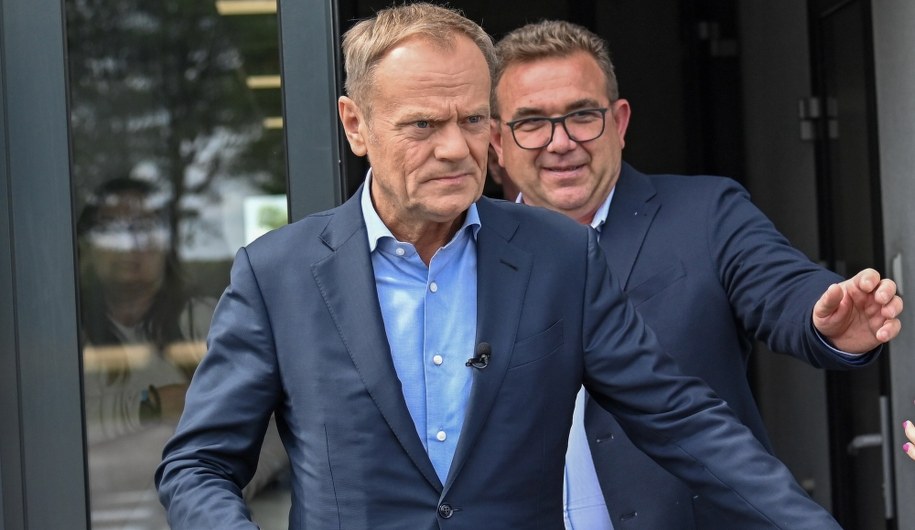 Donald Tusk /	Marcin Bielecki   /PAP