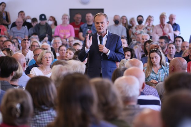 Donald Tusk / 	Leszek Szymański    /PAP