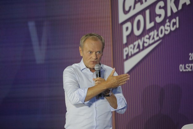 Donald Tusk /Tomasz Waszczuk /PAP