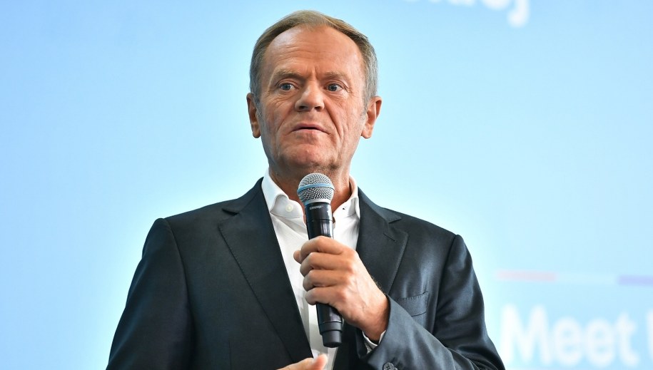 Donald Tusk / 	Maciej Kulczyński    /PAP