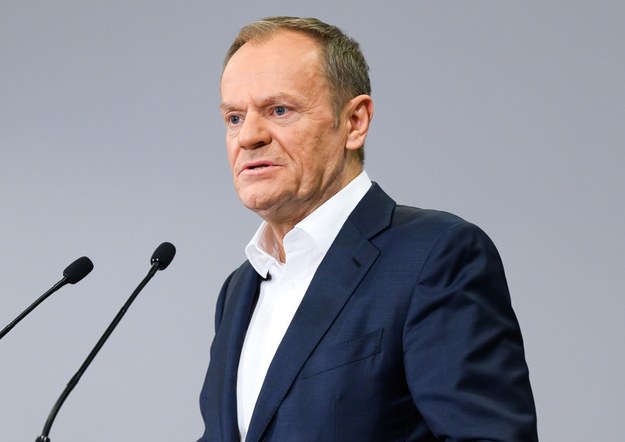 Donald Tusk /	Jakub Kaczmarczyk   /PAP