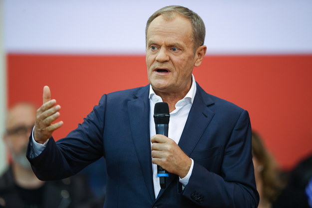 Donald Tusk /	Łukasz Gągulski /PAP