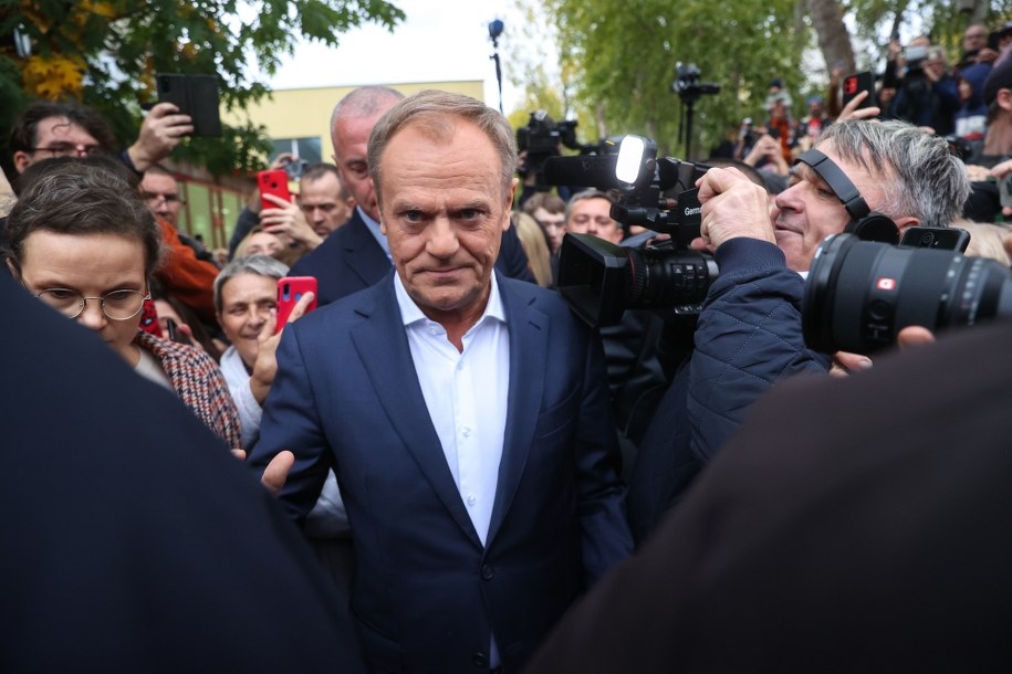 Donald Tusk /Leszek Szymański /PAP