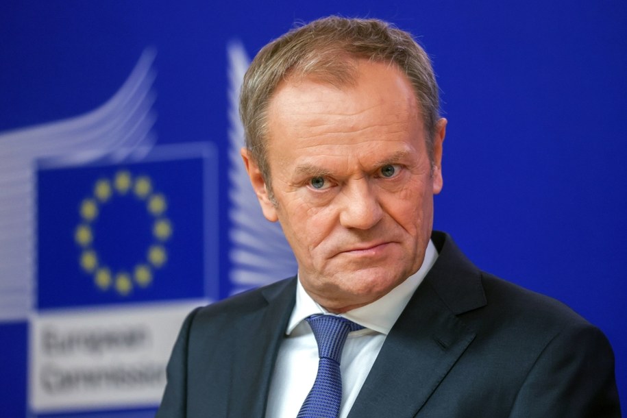 Donald Tusk /EPA/OLIVIER HOSLET /PAP