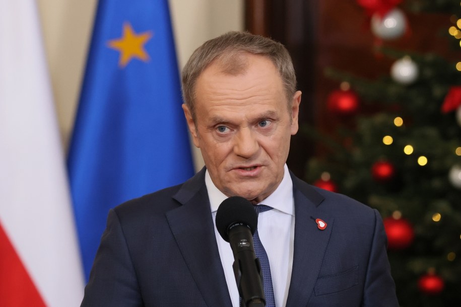 Donald Tusk /	Leszek Szymański   /PAP